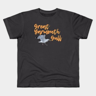Great Yarmouth Gull - Gavin the Gull Kids T-Shirt